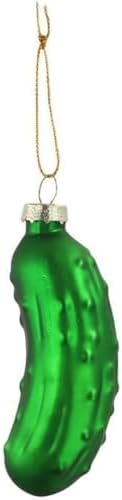 Green Christmas Tree Ornaments with Lanyard