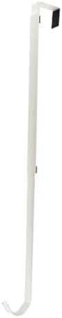 Haute Decor Adjustable Wreath Hanger - Matte White 30 lbs Capacity