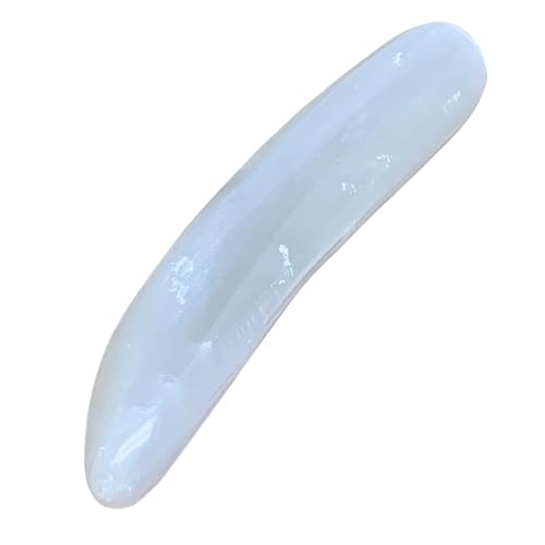 Natural Solid Selenite Crystal Wand Polished 070 lbs 7x14 B36494