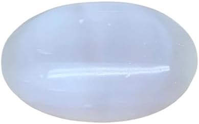 WatanGems 925g Natural Selenite Palm Stone Crystal Pillow Shape Collectible