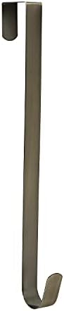 Sattiyrch Wreath Hanger Front Door 12 Inch Bronze Steel Hook