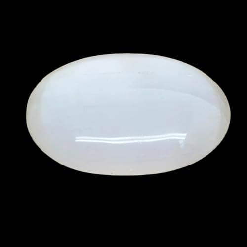 WatanGems 066 lbs Large Selenite Palm-Stone Crystal Pillow Shape