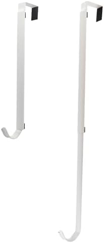 Haute Decor Adjustable Wreath Hanger - Matte White 30 lbs Capacity