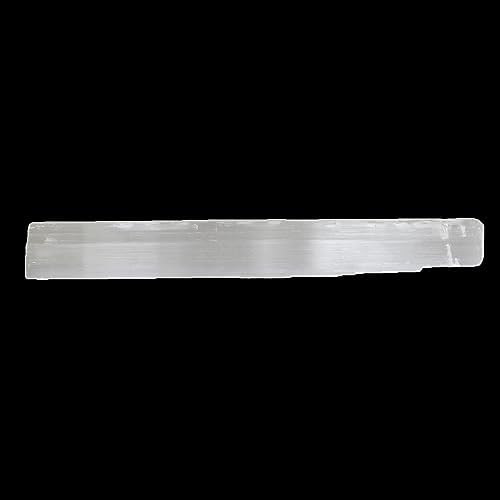 REAL GEMS Natural Selenite Rod 344 Grams Healing Crystal