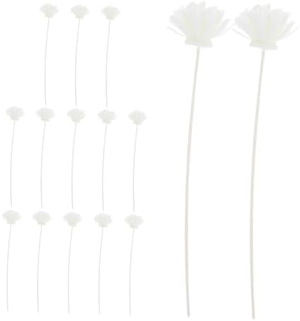 15pcs Faux Chrysanthemum Diffuser Reeds for Aromatherapy