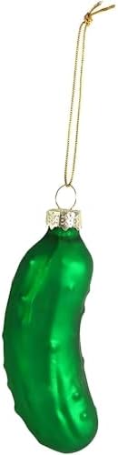 Green Christmas Pickle Tree Ornament