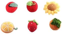 Leadigol Crochet Strawberry Sunflower DIY Craft Kit