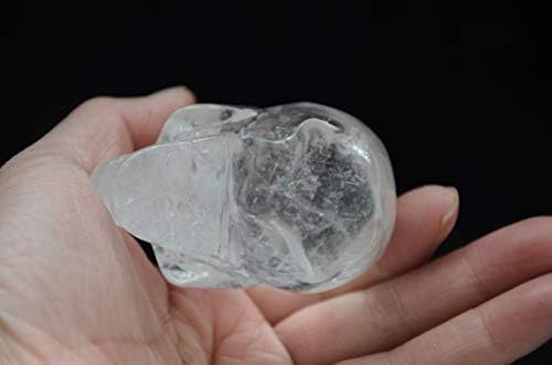 Real Tibetan Himalayan Crystal Quartz Skull Skeleton 255 Inch Reiki Stone