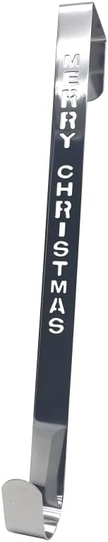 Rocky Mountain Goods Christmas Wreath Hanger 14 Chrome Silver