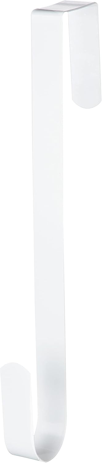 12 Inch Heavy Duty White Metal Wreath Hanger