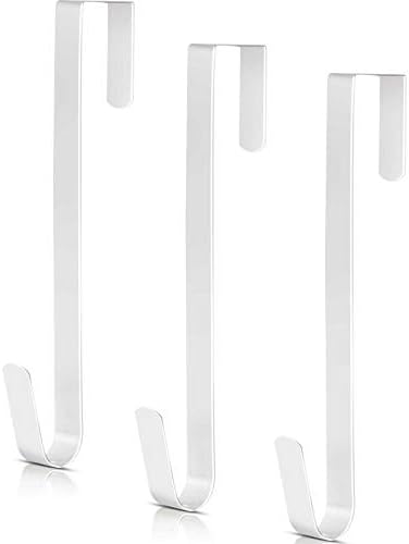 Zhehao 3 Pack Christmas Metal Wreath Hangers