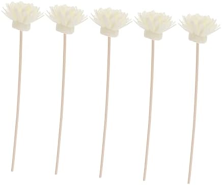 ABOOFAN 5 Pack Chrysanthemum Rattan Diffuser Sticks for Home Fragrance