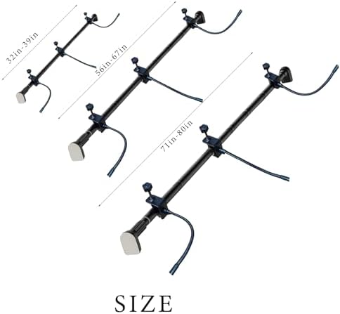 EGH Adjustable Door Garland Hanger No Screws