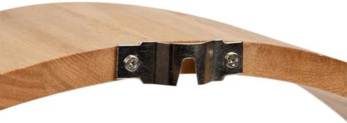 Mind Reader Circular Floating Shelf 18x18x4 Brown