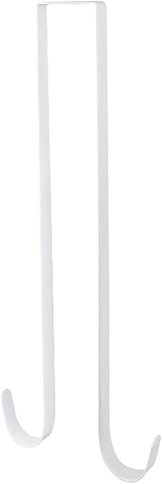 15 Inch Double Wreath Hook - Sturdy Metal Door Hanger