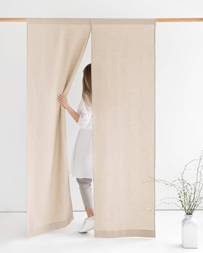 Magic Linen - 100 Flax Noren Curtains 39x55 in