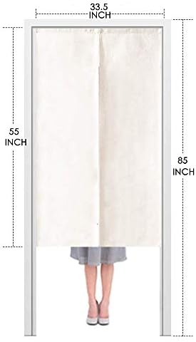 Japanese Floral Door Curtain 335x55 Inch