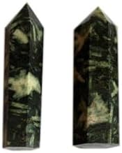Chrysanthemum Healing Crystal Faceted Wand Pack of 2