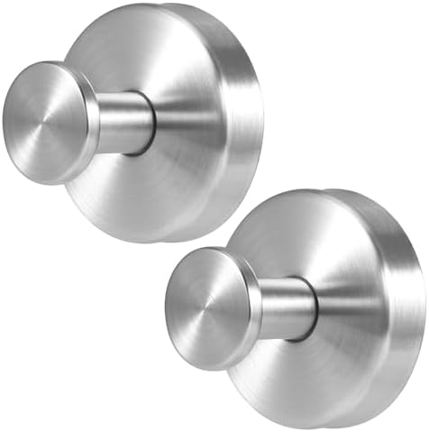 Picowe Suction Cup Hooks 2PCS Stainless Steel