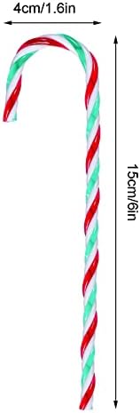 30 Pcs Christmas Candy Cane Ornament Set