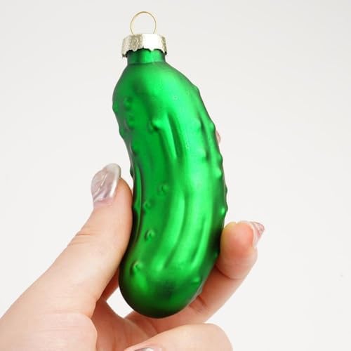 Green Christmas Tree Ornaments with Lanyard