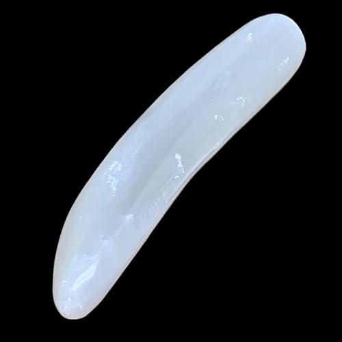 Natural Solid Selenite Crystal Wand Polished 070 lbs 7x14 B36494