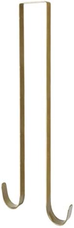 Norgail 15 Inch Double Sided Wreath Hanger for Door