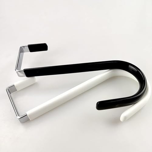 Black Wreath Hanger for Front Door Metal Hook Holder