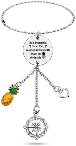 Inspirational Pineapple Car Mirror Pendant