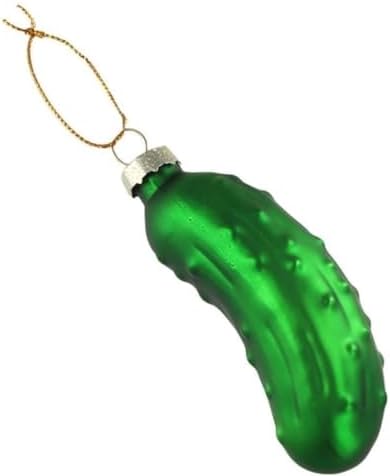 Green Christmas Tree Ornaments with Lanyard