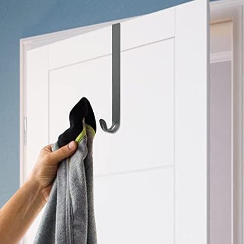 GameXcel 2 Pcs Brass Wreath Hangers for Front Door