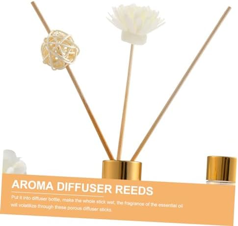 Luxshiny 5set Chrysanthemum Scented Diffuser Sticks