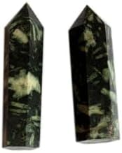 Chrysanthemum Healing Crystal Faceted Wand Pack of 2