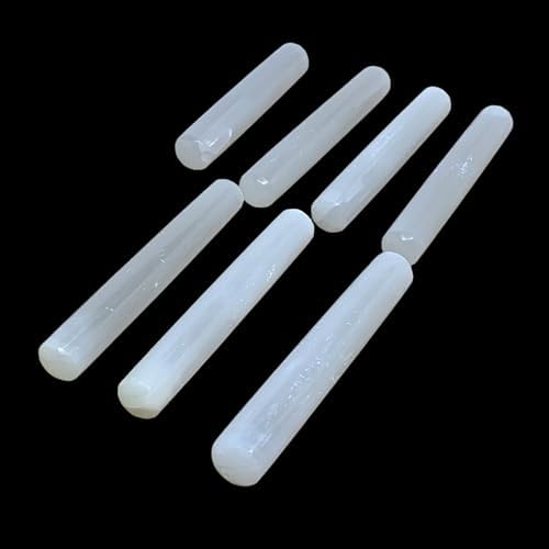 Selenite Crystal Wand for Meditation and Energy Healing 1