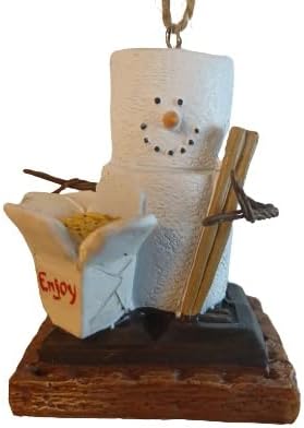 OnHoliday Food Chinese Takeout Smore Hanging Christmas Tree Ornament 1