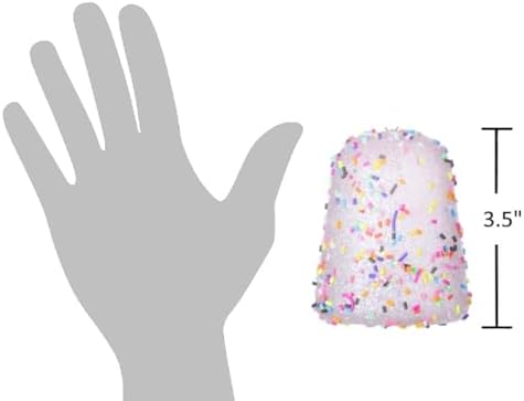 The Bridge Collection 35 Inch Pink Gumdrop with Sprinkles Ornament Set of 2