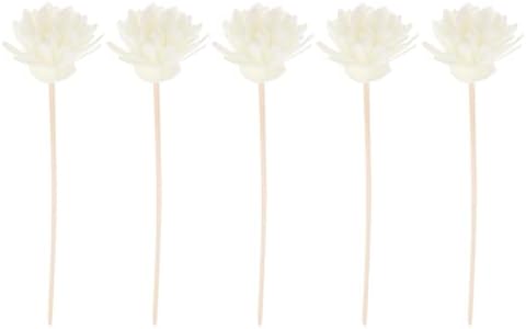 5pcs Chrysanthemum Scented Rattan Diffuser Sticks for Home Fragrance