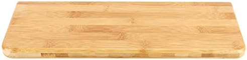 JOIKIT 4 Piece 16 Inch Bamboo Floating Shelves Wall Mounted