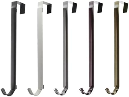 Haute Decor Adjustable Wreath Hanger - Matte White 30 lbs Capacity