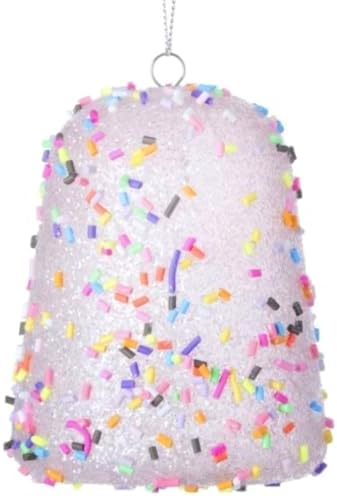 The Bridge Collection 35 Inch Pink Gumdrop with Sprinkles Ornament Set of 2