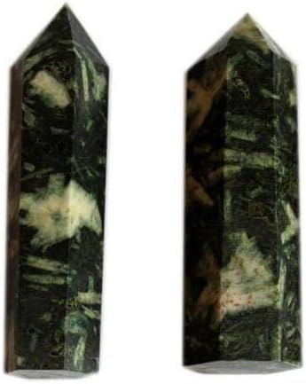 Chrysanthemum Healing Crystal Faceted Wand Pack of 2