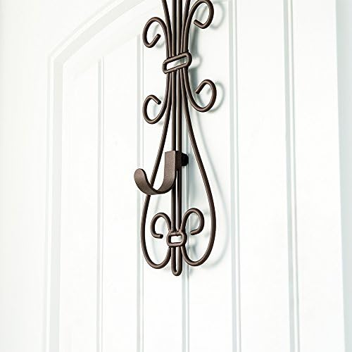 Front Door Wreath Hanger - Adjustable Hook Length