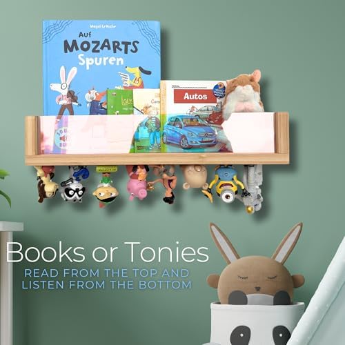 BigStep Magnetic Bookshelf for Tonies Figures