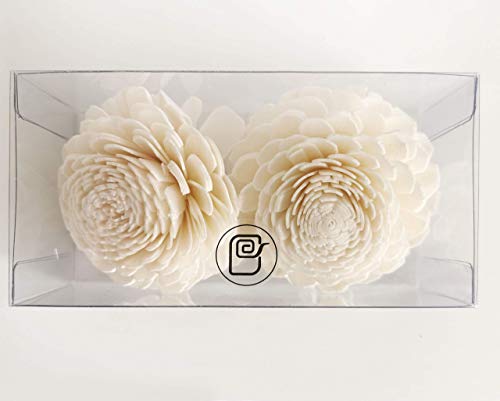 2 Sola Flower 3 Inch Jasmine Aroma Diffuser