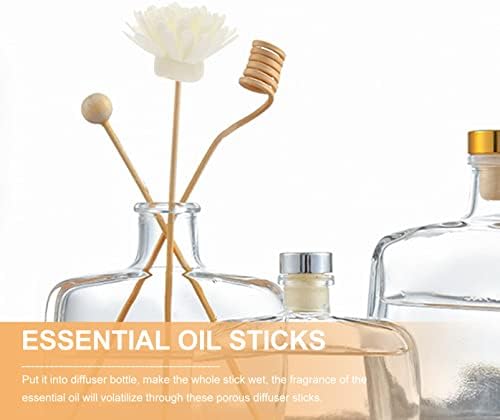 5pcs Chrysanthemum Scented Rattan Diffuser Sticks for Home Fragrance