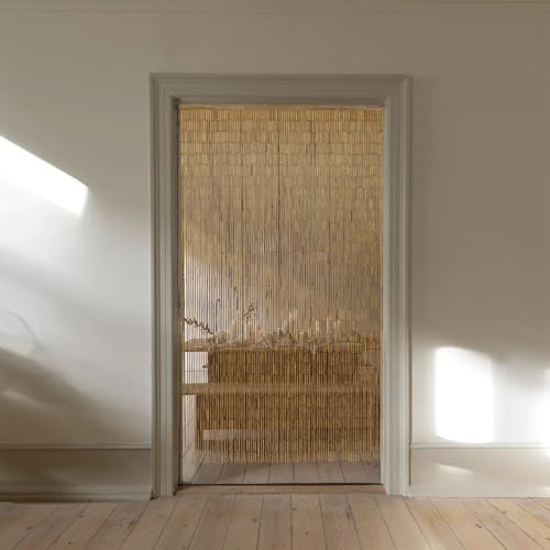 Handmade Bamboo Curtain 36x79 Inch Door Divider