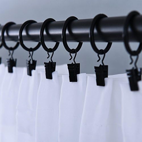 NICETOWN Sheer Curtain Panel for Sliding Doors - White 100x108