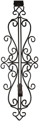 Front Door Wreath Hanger - Colonial Design Brown