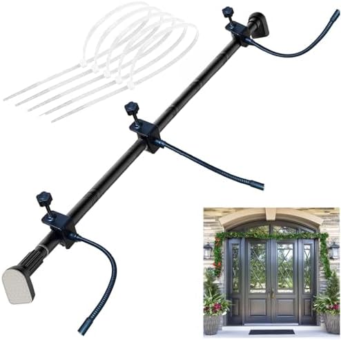 Adjustable Heavy-Duty Garland Hanger for Door Frame