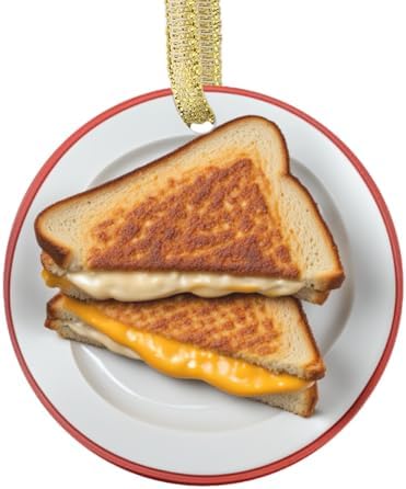 Custom Personalized Food Lover Christmas Ornament